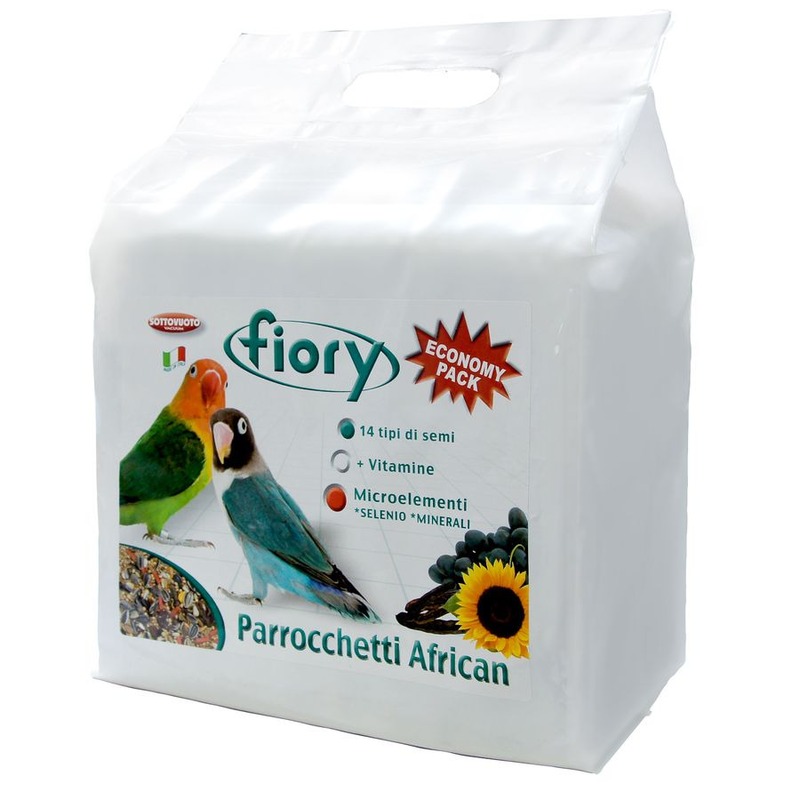 Fiory корм для средних попугаев Parrocchetti African корм для дегу fiory deggy 800 г