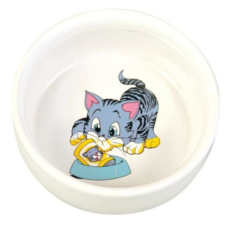 Миска Trixie для кошек керамическая 300 мл/Ф11 см кружка artifact ceramics керамическая 300 мл 300 мл