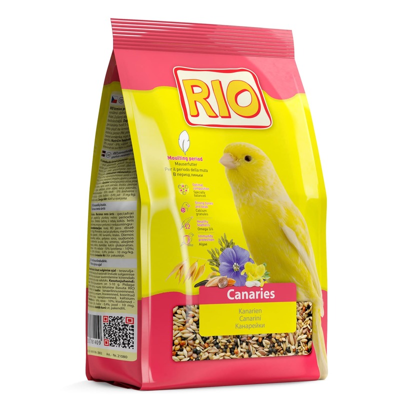 Rio корм для канареек в период линьки - 500 г rio рио корм для канареек в период линьки 500 гр