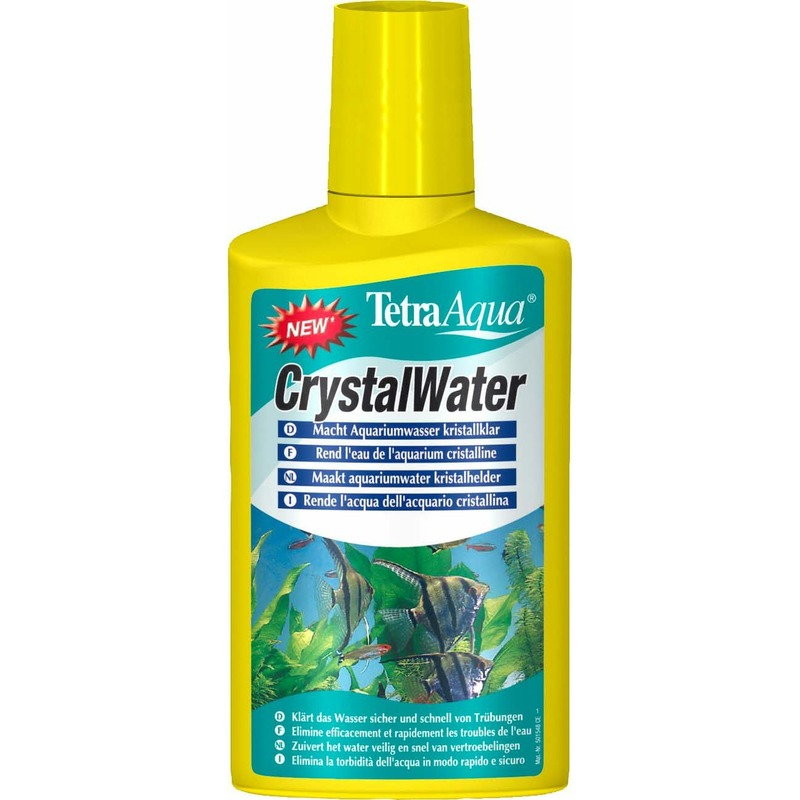 Средство Tetra Crystal Water для очистки воды от всех видов мути - 250 мл tetra средство tetra pond crystal water для очистки прудовой воды от мути 3 л