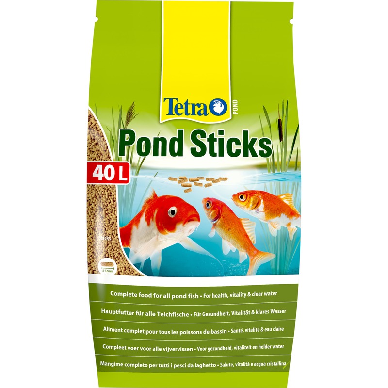 Корм Tetra Pond Sticks для прудовых рыб в палочках - 40 л корм для рыб tetra pond sticks 4 663 кг
