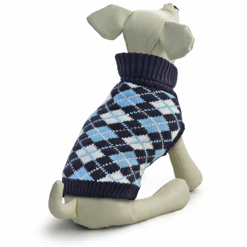 Triol свитер для собак \Классика\, черно-синий XS, 20 см